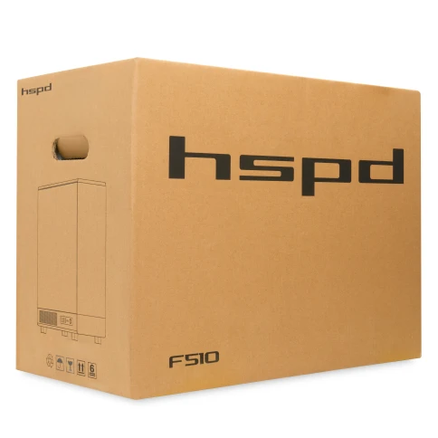 Корпус без блока питания/ Case HSPD F510, Panoramic Mid Tower, White, TG, 0.5 SPCC, 3x120mm ARGB (FNW010) ATX, mATX, mITX 180/280/160mm 1x2.5", 1x3.5", 7xPCI 2xUSB-A 3.0 356x218x467mm фото 13
