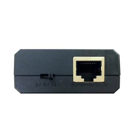 PoE сплиттер/ PoE-сплиттер 802.3af/at, 1x1000Base-T PoE In, 1x1000Base-T, выход: 5/9/12В DC фото 3