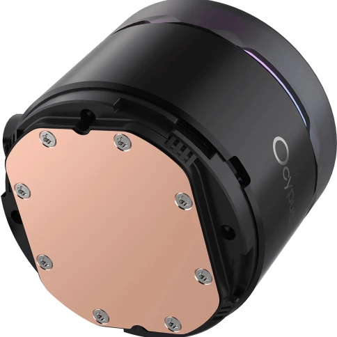 Система жидкостного охлаждения/ Water Cooling System Ocypus Delta L36 BK ARGB V2 (300W, 360mm, Black, ARGB, Fans: 3x120mm, 73CFM, 2000RPM/ Pump height 60mm, 27dBA, 2650RPM, Rad thickness 27mm/ S: 1851, 1700, 1200, 115X, AM5, AM4) фото 3