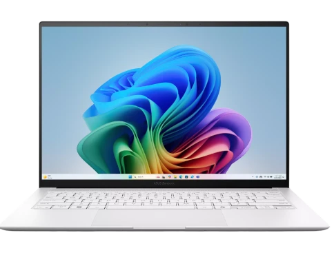 Ноутбук/ ASUS UX5406SA-PV058W 14"(2880x1800 OLED 16:10)/Intel Core Ultra 7 258V(3.7Ghz)/32768Mb/1024SSDGb/noDVD/Int:Intel Arc graphics/Cam/BT/WiFi/72WHr/war 1y/1.2kg/Scandinavian White/Win11Home + алюм корп; +чехол фото 1