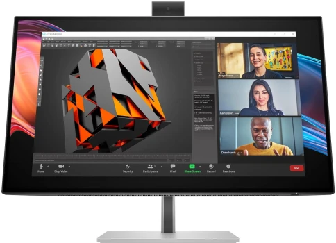 Монитор HP 27" Series 7 Pro 727pm черный IPS LED 5ms 16:9 HDMI M/M Cam матовая HAS Piv 2000:1 400cd 178гр/178гр 3840x2160 60Hz FreeSync Premium DP 4K USB 7кг фото 1