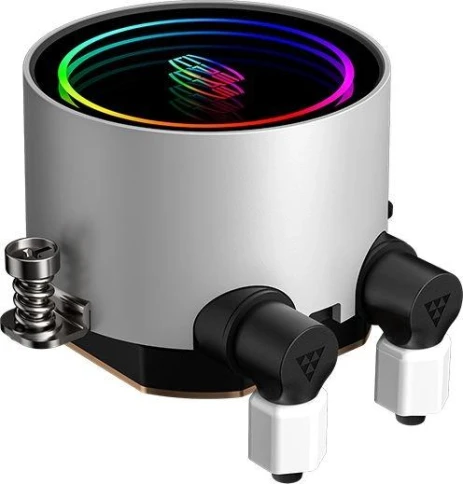 Система водяного охлаждения PcCooler DA360 WH ARGB Soc-AM5/AM4/1200/1700/1851 белый 4-pin Al 300W Ret (DA360-WHAWXX-GL) [DA360-WHAWXX-GL] фото 2