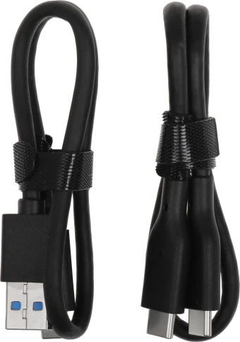 Накопитель SSD Netac USB-C 1000Gb NT01ZX20-001T-32BL ZX20 2.5" синий фото 7