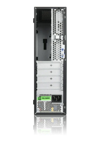 Корпус с блоком питания 230W/ Case Foxline FL-1004-TFX230B-85 mATX case, black, w/PSU TFX 230W 85+ bronze, w/2xUSB3.0, HDA, w/pwr cord, w/8cm FAN фото 4