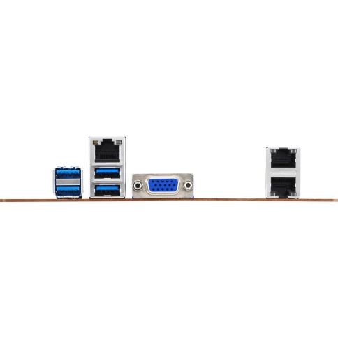 Материнская плата/ P12R-I Mini-ITX, LGA 1200, 2x DDR4 DIMM (to 64GB ECC UDIMM) , 6x USB 3.0 (4 rear) , 6x SATA (4 in MiniSAS HD) , 1x PCIE x16, 1xM.2 2280, LAN 2x 1Gb, Video AST2600, IPMI Option (507604) фото 3