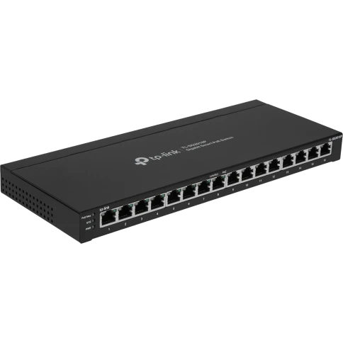 Коммутатор/ JetStream™  16-Port Gigabit Smart Switch with 8-Port PoE+ фото 1