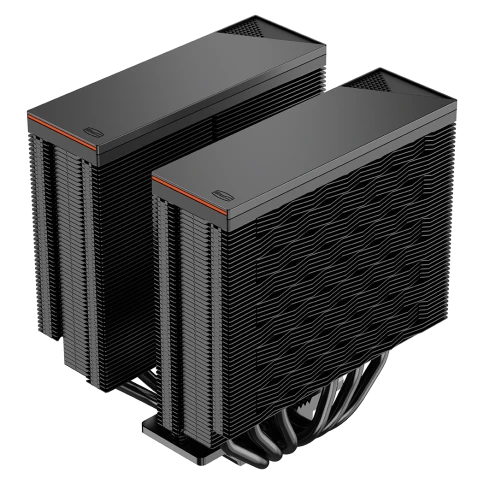 Кулер для процессора/ CPU Cooler PCCooler RZ620 BK (260W, 4-pin PWM, 157.5mm, Al/Cu, 6x6mm, 2x120mm, 86.73CFM, 32dBA, 2000RPM, S: 1851/1700/1200/115X, AM5/AM4, black) фото 5