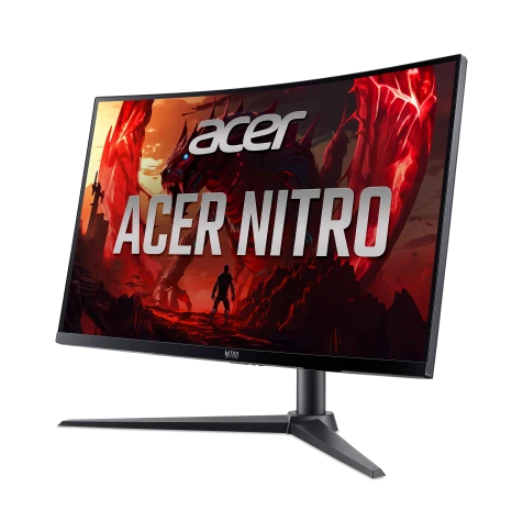 Монитор/ ACER Nitro XZ270UX6bmiiphx 27'', ZeroFrame, Curved 1500R, Black, 16:9, VA, 2560x1440, 1 / 0,5 (GTG, Min.)ms, 250cd, 220Hz, 2xHDMI(2.1) + 1xDP(1.4) + SPK + Audio Out, Speakers 2Wx2, sync: FreeSync Premium, hdr: HDR 10, hadj 120, Vesa:75x фото 7