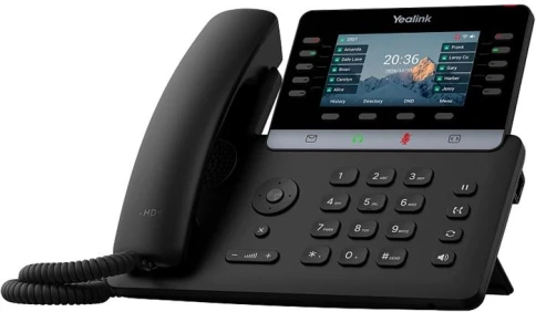 Телефон IP Yealink SIP-T74W черный фото 2
