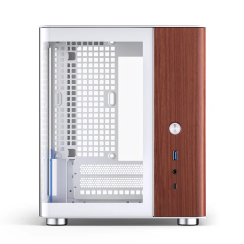 Корпус без блока питания/ Case JONSBO TK-0 White, Desktop SFF, TG, no fan, 1xUSB-A 3.2 + 1xUSB-C 3.2, SFX PSU Support, mITX White фото 13