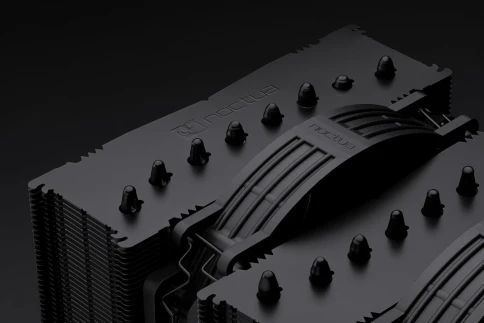 Кулер для корпуса/ Case Cooler Noctua NF-A14x25r G2 PWM chromax.black.swap (140x140x25mm, 4-pin PWM, 91.58CFM, 24.8dBA, 1500RPM, Black) фото 4