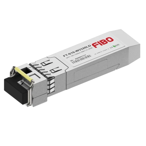 Трансивер/ FIBO FT-S10-W3320LD SFP+ модуль -WDM, 10G, 20 км, TX 1330 нм, RX 1270 нм, LC, DDM фото 1