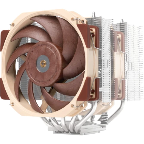 Кулер для корпуса/ Case Cooler Noctua NF-A12x25r PWM (120x120x25mm, 4-pin PWM, 60.1CFM, 22.6dBA, 2000RPM, Beige/Brown) фото 6