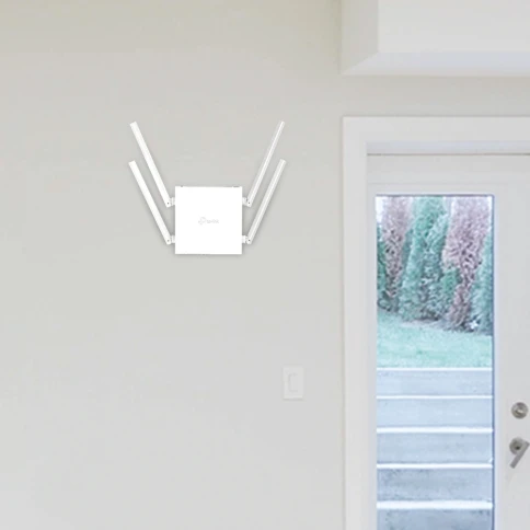 Маршрутизатор/ AC750 Wireless Dual Band Router, 433 at 5 GHz +300 Mbps at 2.4 GHz, 802.11ac/a/b/g/n, 1 port WAN 10/100 Mbps + 4 ports LAN 10/100 Mbps, 3 fixed antennas, L2TP Russia/PPTP Russia/PPPoE Russia support, IGMP Snooping/Proxy, Bridge and 802.1Q T фото 6