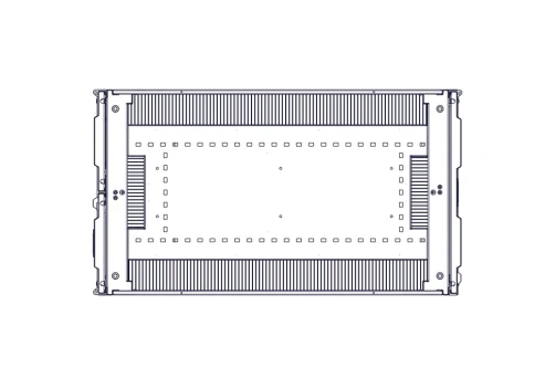 Шкаф Systeme Electric, серия Uniprom, 24U-600/1070, боковые панели 2шт, черный фото 6