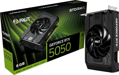 Видеокарта Palit PCI-E 5.0 PA-RTX5050 STORMX NVIDIA GeForce RTX 5050 8Gb 128bit GDDR6 2317/20000 HDMIx1 DPx3 HDCP Ret фото 10