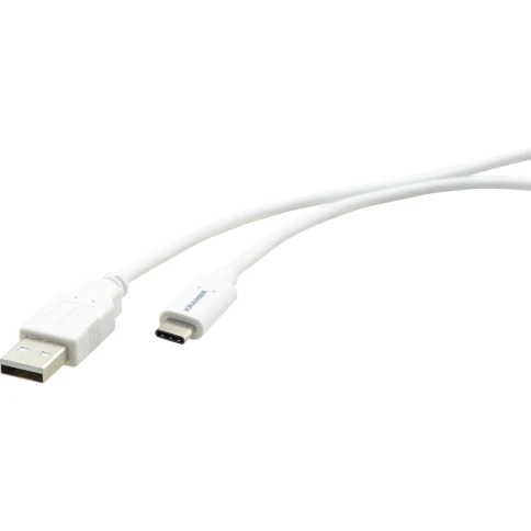 Cable USB-C 2.0 - USB-A 2.0, 1.8 m/ Кабель USB-C 2.0 вилка- USB-A 2.0 вилка, 1,8 м фото 1