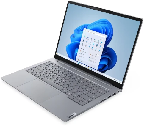 Ноутбук/ Lenovo ThinkBook 14 G8 IAL 14.0" WUXGA 300nits, U7-255H, 16GB DDR5, 512GB SSD, Integrated ARC, FHD Cam, Wi-Fi 6E 802.11ax 2x2 + BT5.3, Y-FPR, 45Whr, BKLT KB US-ENG, No OS, 1Y фото 3