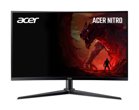Монитор/ ACER Nitro XZ270UX6bmiiphx 27'', ZeroFrame, Curved 1500R, Black, 16:9, VA, 2560x1440, 1 / 0,5 (GTG, Min.)ms, 250cd, 220Hz, 2xHDMI(2.1) + 1xDP(1.4) + SPK + Audio Out, Speakers 2Wx2, sync: FreeSync Premium, hdr: HDR 10, hadj 120, Vesa:75x фото 4