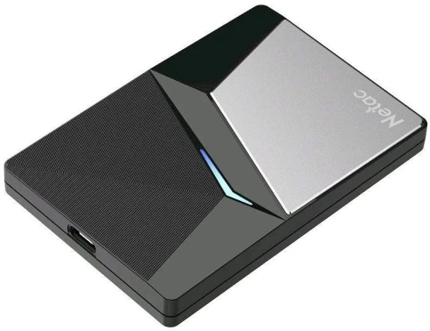 Накопитель SSD Netac USB-C 2000Gb NT01Z7S-002T-32BK Z7S 2.5" черный фото 4