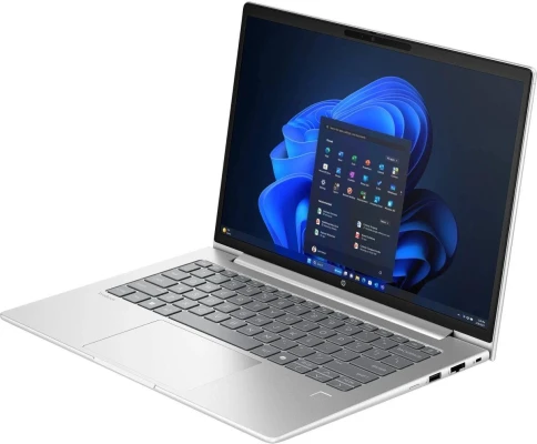 Ноутбук HP ProBook 4 G1a Wolf Pro Ryzen 7 250 16Gb SSD512Gb AMD Radeon Graphics 780M 14" WUXGA (1920x1200)/ENGKBD Windows 11 Pro silver WiFi BT Cam (BM2B2UT) фото 3