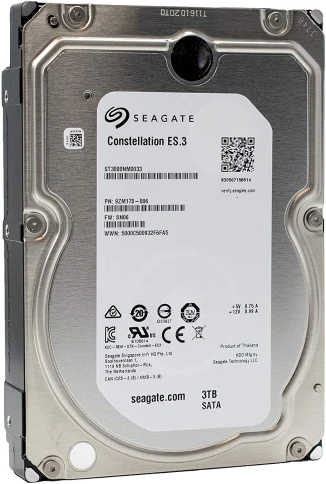 Жесткий диск/ HDD Seagate SAS 3Tb Constellation ES.3 7200 128Mb (clean pulled) 1 year warranty фото 1
