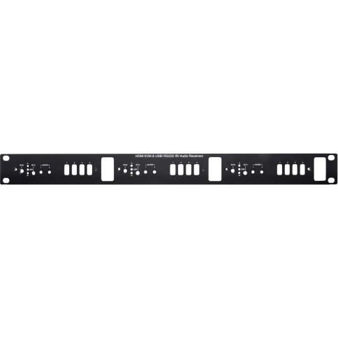 Панель/ SC&T TPN003BR Монтажная панель 19"(1U), для установки трех приемников HKM02BR фото 1