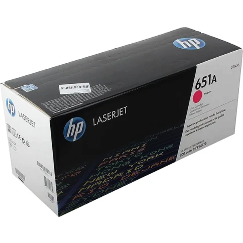 Тонер-картридж/ HP 651A Magenta LaserJet Print Cartridge фото 2