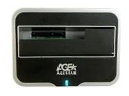 Док-станция для HDD AgeStar 3CBT2 SATA II пластик серебристый 1 [3CBT2] фото 2