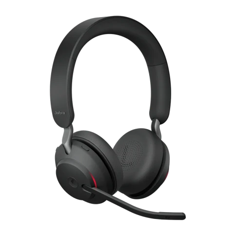 Гарнитура беспроводная/ Jabra Evolve2 65, Link380a MS Stereo Black фото 3