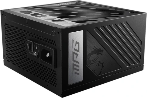 Блок питания ПК/ Power Supply MSI MAG A1250GL PCIE5, 1250W 80+ Gold (ATX, 3.1, PCIe 5.1, Full modular, 1x24(20+4)pin, 2xCPU 8(4+4)pin, 4xPCIe*2 8(6+2)pin, 1x12V-2x6, 15xSATA3, 4xMOLEX4pin, Active, 135x135mm, 150x150x86mm, APFC, black) фото 2