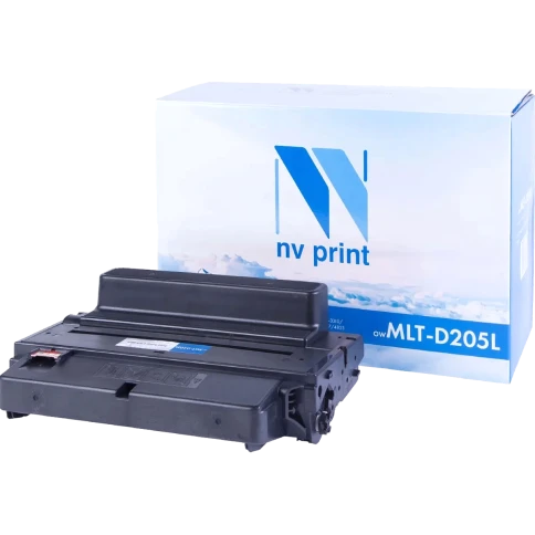 -/ Тонер-картридж NVP NV-MLT-D205L для Samsung ML 3300/ 3310D/ 3310ND/ 3312ND/ 3710/ 3710D/ 3710ND/ 3712DW/ 3712ND/ SCX 4833FD/ 4833FR/ 4833/ 4835/ 5637/ 5637FR/ 5639/ 5639FR/ 5737FW/ 5739FW (5000k) фото 1