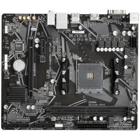 Материнская плата/ MB GIGABYTE AMD A520 sAM4, 2xDDR4(64GB), D-SUB/HDMI 2.1, 1xPCIe 3.0x16, 1xPCIe 3.0, 1xLAN, 4xSATA 6Gb/s, 1xM.2, 4xUSB 3.2, 2xUSB 2.0, 1xPS/2, mATX фото 2