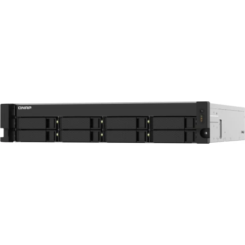 Сетевое хранилище без дисков/ SMB QNAP TS-832PXU-RP-4G 8-Bay 2U rackmount NAS, AL324 quad-core 1.7 GHz,, 1x4GB DDR4 RAM (max 1x16GB), SATA 6Gb/s, 2x 10GbE SFP+ LAN, 2x 2.5 GbE LAN, 2xPSU. W/o RAIL-B02 фото 3