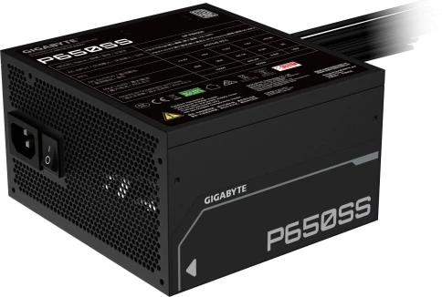 Блок питания Gigabyte ATX 650W GP-P650SS 80+ silver (20+4pin) APFC 120mm fan 5xSATA RTL [28200-P65SB-1EUR] фото 5