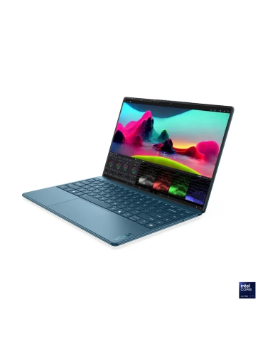 Ноутбук/ Lenovo Yoga Slim 9 14ILL10 14"(3840x2400 OLED)/Touch/Intel Core Ultra 7 256V(2.2Ghz)/32768Mb/1024PCISSDGb/noDVD/Int:Intel Arc Graphics 140V/Cam/BT/WiFi/75WHr/war 1y/1.23kg/tidal teal/Win11Home + 65W, RU kbd фото 6