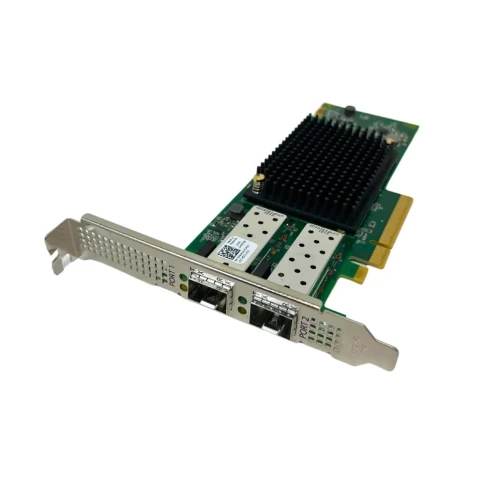 Emulex LPe35002-M2 Gen 7 (32/64GFC), 2-port,  32Gb/s, PCIe Gen4 x8, трансиверы установлены, LP+FH brackets, OEM фото 3