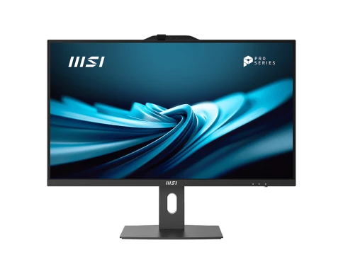 Моноблок/ MSI PRO AP272P 14M-630XRU   27"(1920x1080 IPS)/Intel Core i3 14100(3.5Ghz)/8192Mb/512PCISSDGb/noDVD/Int:Intel UHD Graphics 730/Cam/BT/WiFi/-/war 1y/7.5kg/Black/DOS + Wireless KB+M фото 2