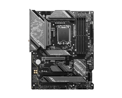 Материнская плата/ MB MSI INTEL Z790 s1700, 4xDDR5(256GB), HDMI 2.1/DP, 1xPCIe 5.0x16, 1xPCIe 4.0x16, 1xPCIe 3.0x16, 1xPCIe 3.0, 1xLAN (2.5GbE), Wi-Fi, BT, 6xSATA 6Gb/s, 4xM.2, 1xUSB-C, 3xUSB 3.2, 4xUSB 2.0, ATX фото 2