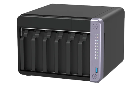 Сетевое хранилище без дисков/ SMB QNAP TS-632X-4G 6-bay 3.5" desktop NAS, AL524 4C 2.0GHz, 4GB DDR4 RAM (max 16GB), 2 x 10GbE SFP+, 2 x 2.5GbE, 1 x PCIe Gen3, 2 x USB 3.2 Gen1 фото 7
