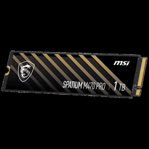 MSI SSD SPATIUM M470 Pro, 1000GB, M.2(22x80mm), NVMe, PCIe 4.0 x4, 3D TLC, R/W 6000/4500, IOPs 950 000/950 000, TBW 320, DWPD 0.2 (5 лет) фото 3