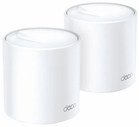 Домашняя Mesh Wi-Fi 6 система, 2 устройства AX5400 TL-Deco X60(2-pack) фото 1