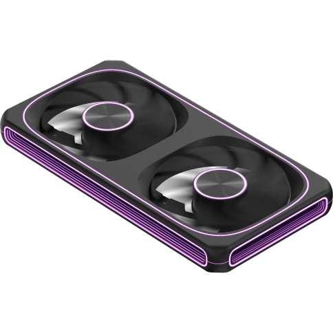 Вентилятор для корпуса Formula Air Fusion 2 Reverse ARGB 240х120x28 черный 4-pin (AIR FUSION 2 BK REVERSE) Ret фото 1