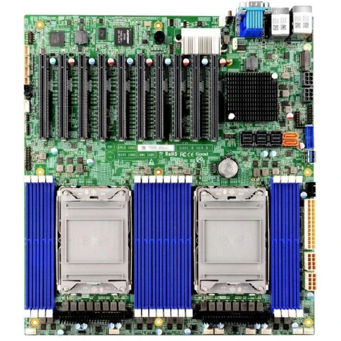 Материнская плата/ MB Gooxi G3DE-B-PK,  2x LGA 4189 Intel Gen3, 16xDDR4 ECC REG, 3xSFF8643, 6* PCI-E 4.0 x8, 4* PCI-E 4.0 x16, M.2 PCIe x4 2280, 2* SATA DOM, 2x1GbE LAN i350, IPMI, VGA, COM, 2*USB 3.0, E-ATX фото 1
