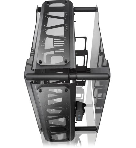 Корпус без блока питания/ Case Raijintek ENYO, Full-Tower, TG, no fans, 4xUSB-A 3.0, SSI-EEB, E-ATX, ATX, mATX, mITX Black фото 4
