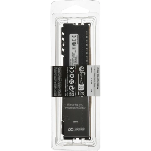 Память оперативная/ Kingston 16GB 3200MT/s DDR4 CL16 DIMM 1Gx8 FURY Beast Black (Select Regions ONLY) фото 6