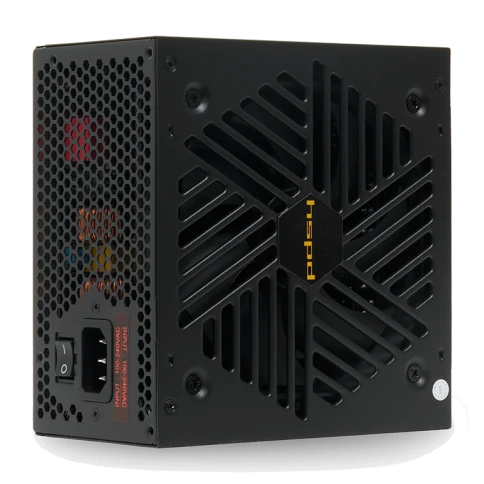 Блок питания/ Power Supply HSPD, 1000W 80+ Gold (ATX, 3.1, PCIe 5.1, Full modular, 1x24(20+4)pin 600mm, 2xCPU 8(4+4)pin 700mm, 2xPCIe*2 8(6+2)pin 550+150mm, 1x12V(2x6) 12+4pin 600W 550mm  2xSATA*3 500+150+150mm, 1xMOLEX4pin*3+FDD 500+150+150+150mm , Activ фото 1