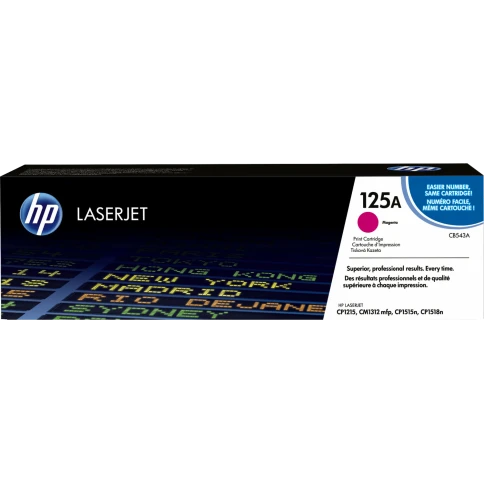 Тонер-картридж/ HP Color LaserJet CB543A Magenta Print Cartridge фото 1