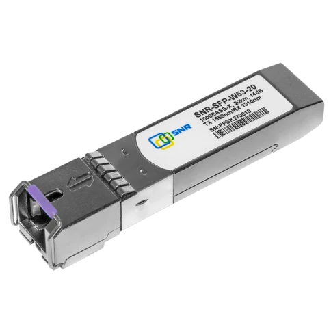 Модуль/ Модуль SFP оптический, дальность до 20 км (14dB), 1550нм, индустриальный фото 3