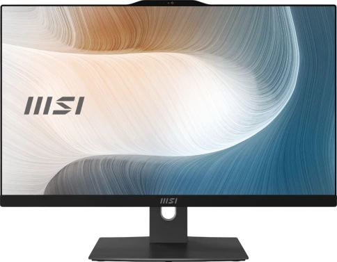 Моноблок/ MSI Modern AM242P 1M-1032XRU   23.8"(1920x1080 IPS)/Intel Core 3 100U(1.2Ghz)/8192Mb/512PCISSDGb/noDVD/Int:Intel® Graphics/Cam/BT/WiFi/war 1y/4.65kg/Black/noOS + Wireless KB+M фото 1